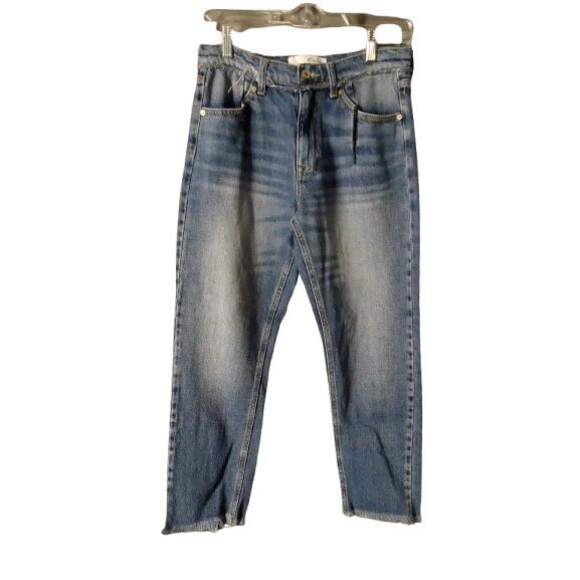 KanCan Angelina High Rise Slim Straight Leg Jeans Size 3/25 Medium Wash MSRP $82 - Picture 1 of 8